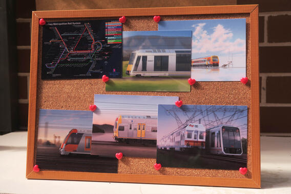 Train artwork postcards Train artwork postcards